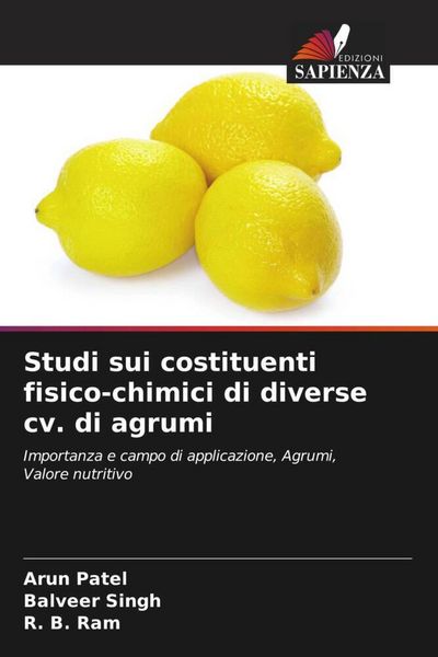 Produktbild: Studi sui costituenti fisico-chimici di diverse cv. di agrumi