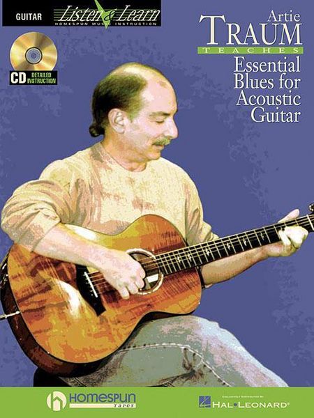 Produktbild: Artie Traum Teaches Essential Blues for Acoustic Guitar [With CD (Audio)]