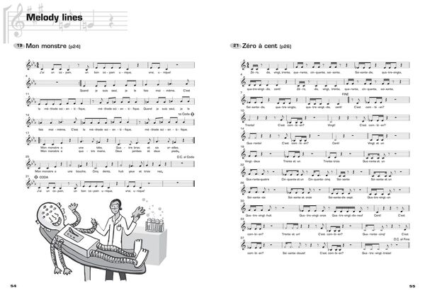 Produktbild: Singing Languages - Singing French (Book + CD)