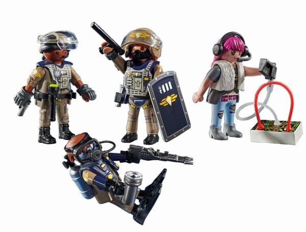 Produktbild: PLAYMOBIL 71146 - Action Heroes - SWAT-Figurenset