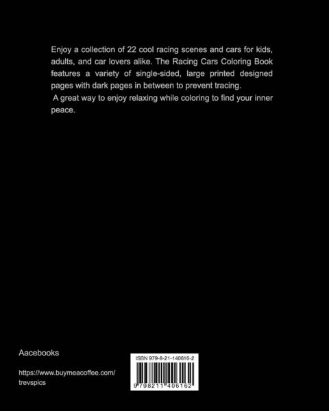 Produktbild: Racing Cars Coloring Book