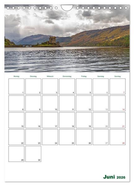 Produktbild: Schottland Entdeckungstour (Wandkalender 2026 DIN A4 hoch), CALVENDO Monatskalender