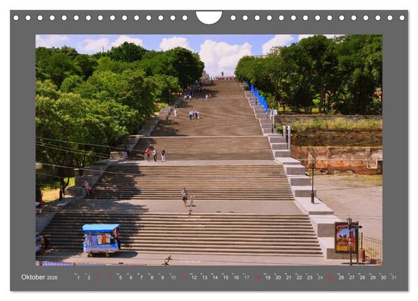 Produktbild: Odessa - Ukrainische Metropole am Schwarzen Meer (Wandkalender 2026 DIN A4 quer), CALVENDO Monatskalender