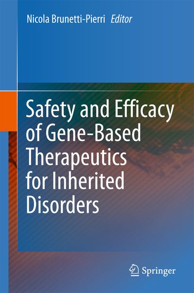 Produktbild: Safety and Efficacy of Gene-Based Therapeutics for Inherited Disorders
