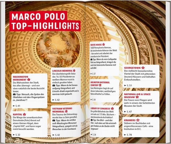 Produktbild: MARCO POLO Reisef&uuml;hrer Washington, D.C.