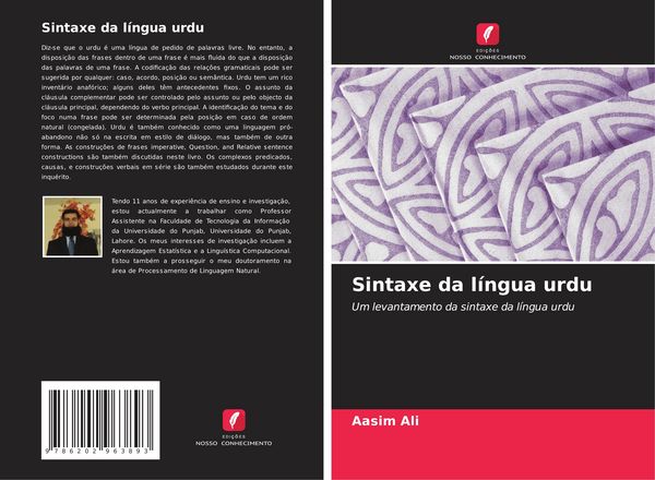 Produktbild: Sintaxe da l&iacute;ngua urdu