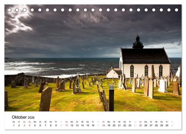 Produktbild: Schottland 2026 - Wildes Land im Norden (Tischkalender 2026 DIN A5 quer), CALVENDO Monatskalender