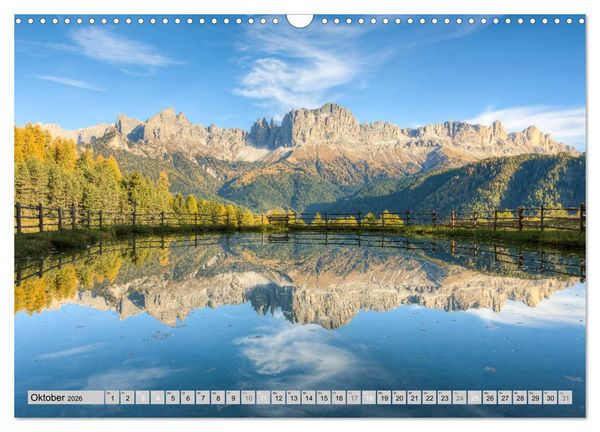 Produktbild: Wundersch&ouml;ne Dolomiten (Wandkalender 2026 DIN A3 quer), CALVENDO Monatskalender