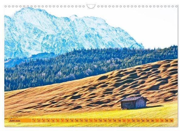 Produktbild: Rund um Mittenwald (Wandkalender 2026 DIN A3 quer), CALVENDO Monatskalender