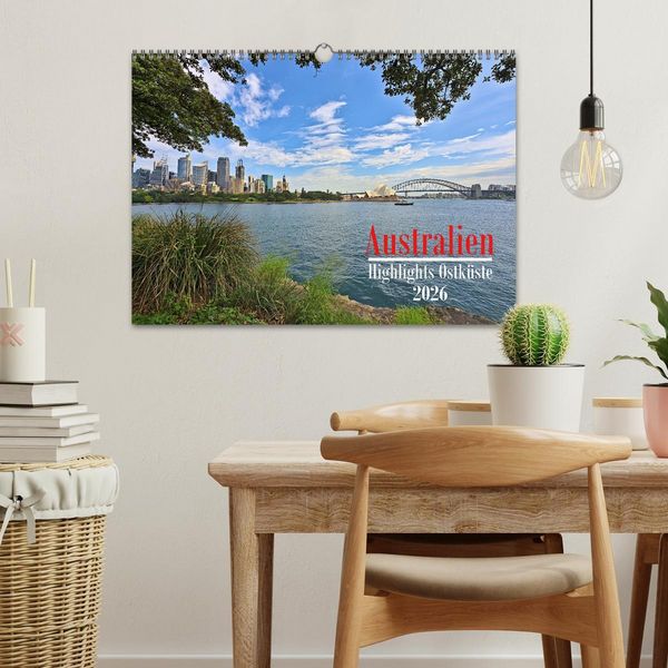 Produktbild: Australien - Highlights Ostk&uuml;ste (Wandkalender 2026 DIN A3 quer), CALVENDO Monatskalender