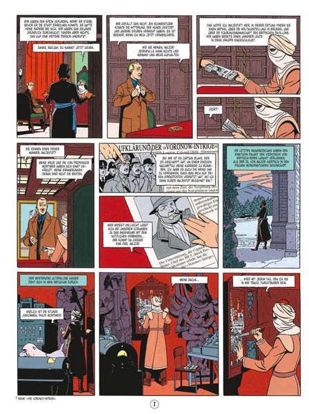 Blake und Mortimer 13: Die Sarkophage des 6. Kontinents, Teil I: Alte Bekannte