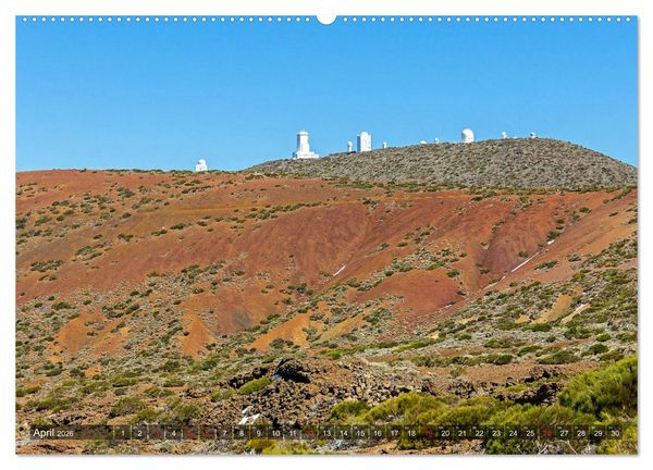Produktbild: Vulkaninsel im Atlantik, Teneriffa (Wandkalender 2026 DIN A2 quer), CALVENDO Monatskalender