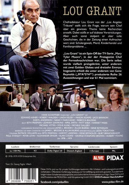 Produktbild: Lou Grant, Staffel 2 / Weitere 24 Folgen der preisgekr&ouml;nten Kultserie mit Edward Asner (Pidax Serien-Klassiker) [4 DVDs]