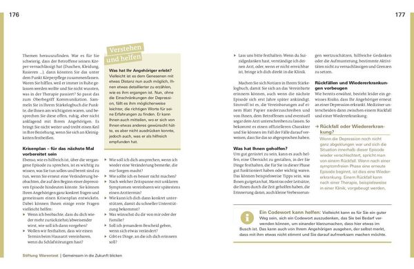 Produktbild: Depression. Das Richtige tun