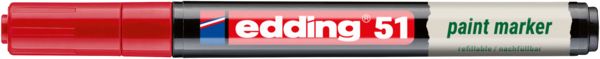 Produktbild: Edding 51 EcoLine 4-51-002 Lackmarker Rot 1 mm, 2mm