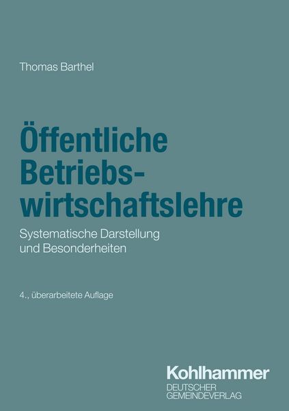 Produktbild: &Ouml;ffentliche Betriebswirtschaftslehre
