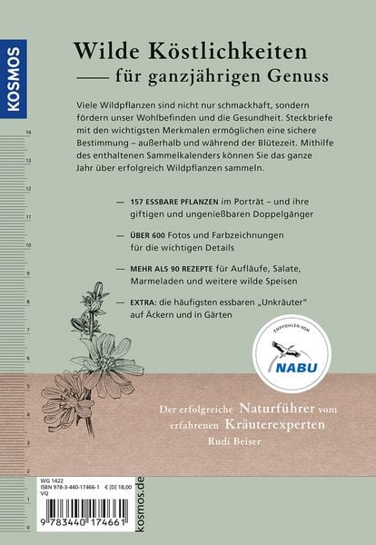 Produktbild: Unsere essbaren Wildpflanzen
