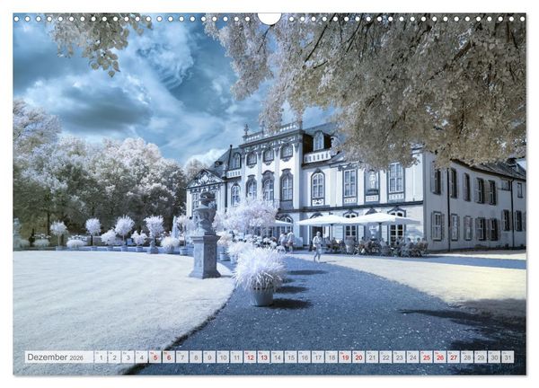 Produktbild: Erfurt - Infrarotfotografien von Kurt Lochte (Wandkalender 2026 DIN A3 quer), CALVENDO Monatskalender