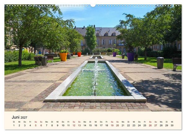 Produktbild: Nancy und Metz &ndash; Kulturelle Sch&auml;tze in Lothringen (Wandkalender 2027 DIN A2 quer), CALVENDO Monatskalender