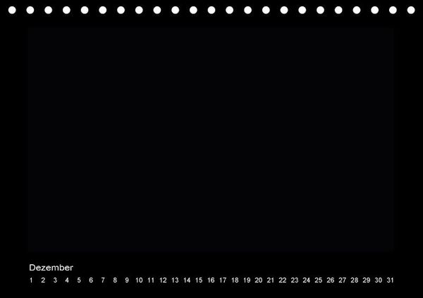 Produktbild: Geburtstags - Bastelkalender - Schwarz (Tischkalender immerw&auml;hrend DIN A5 quer)