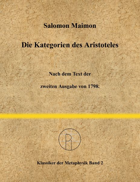 Produktbild: Die Kategorien des Aristoteles