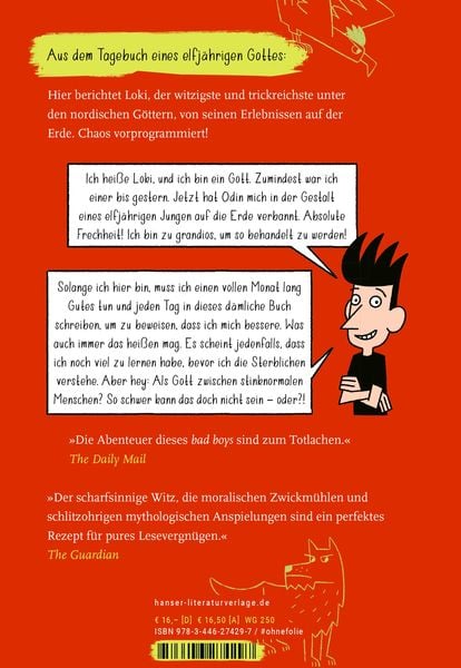 Produktbild: Loki - Wie man als schlechter Gott ein guter Mensch wird (oder auch nicht)