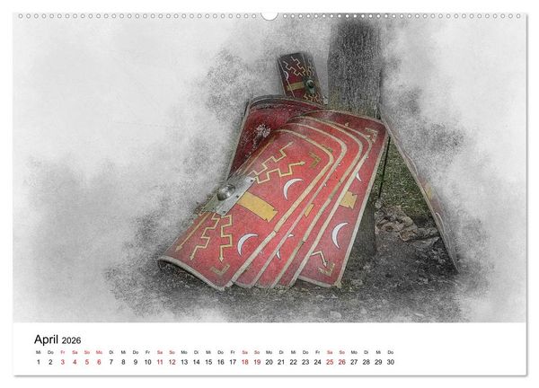 Produktbild: Zur Zeit der r&ouml;mischen Legion (Wandkalender 2026 DIN A2 quer), CALVENDO Monatskalender