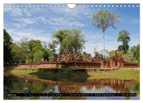Produktbild: Angkor - Mythos im Reich der Khmer (Wandkalender 2026 DIN A4 quer), CALVENDO Monatskalender