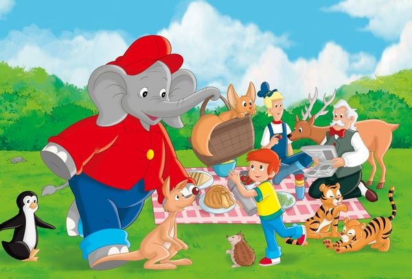 Produktbild: Im Zoo. Puzzle 3 x 24 Teile