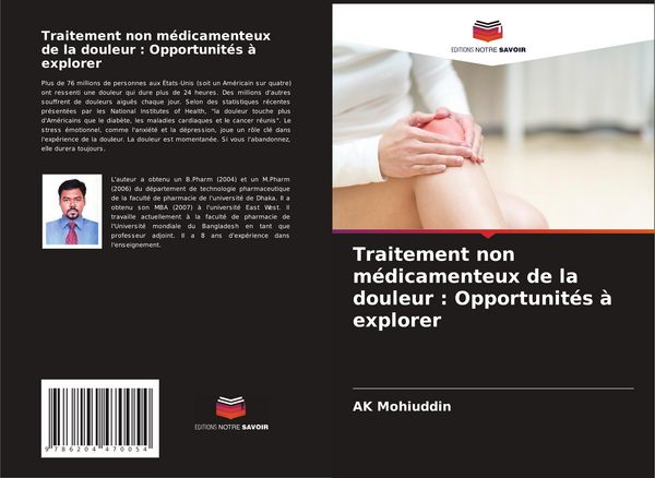 Produktbild: Traitement non m&eacute;dicamenteux de la douleur : Opportunit&eacute;s &agrave; explorer