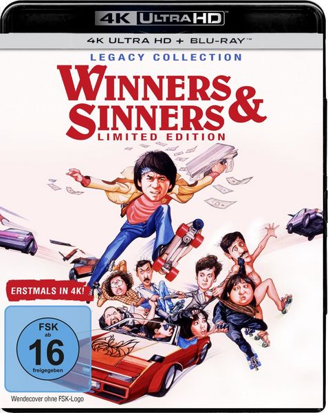 Produktbild: Winners and Sinners - Legacy Collection LTD. - 4K HDR 2-Disc Limited Edition (4K Ultra HD) (+ Blu-ray)