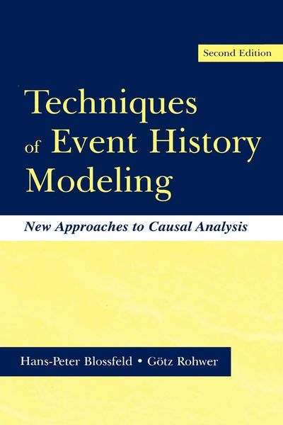 Produktbild: Techniques of Event History Modeling