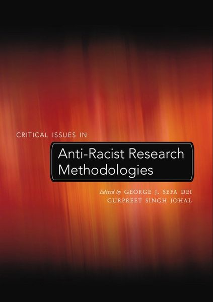 Produktbild: Critical Issues in Anti-Racist Research Methodologies
