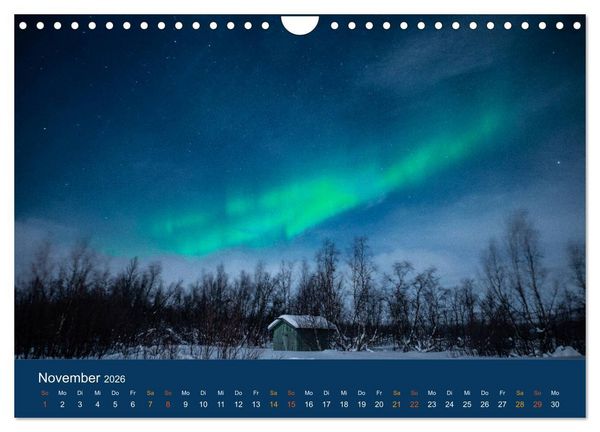 Produktbild: Troms&ouml;, eisiges Nord-Norwegen (Wandkalender 2026 DIN A4 quer), CALVENDO Monatskalender
