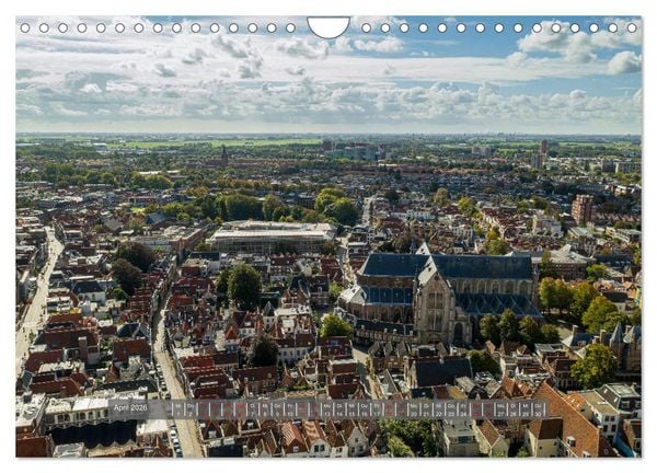 Produktbild: Ein Blick auf Leiden (Wandkalender 2026 DIN A4 quer), CALVENDO Monatskalender