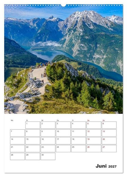 Produktbild: Oberbayerische Alpen (hochwertiger Premium Wandkalender 2027 DIN A2 hoch), Kunstdruck in Hochglanz