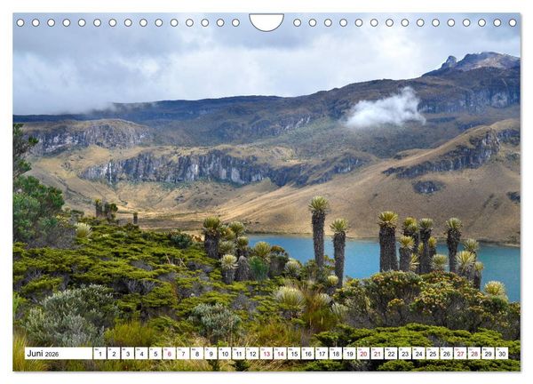 Produktbild: Naturparadies Kolumbien - Landschaften zum Tr&auml;umen (Wandkalender 2026 DIN A4 quer), CALVENDO Monatskalender