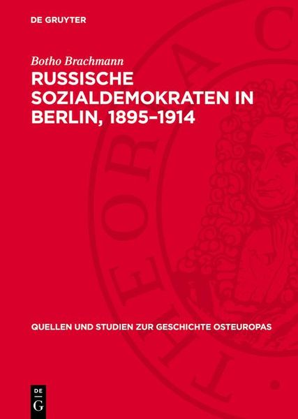 Produktbild: Russische Sozialdemokraten in Berlin, 1895-1914