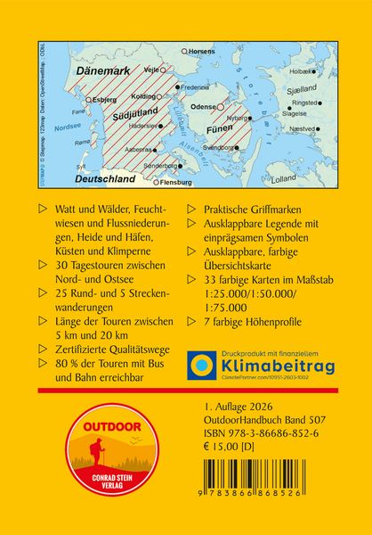 Produktbild: S&uuml;dd&auml;nemark 30 Touren in S&uuml;dj&uuml;tland und auf F&uuml;nen