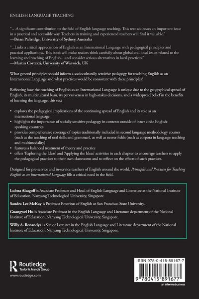 Produktbild: Principles and Practices for Teaching English as an International Language