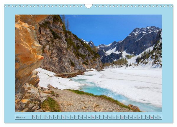 Produktbild: Sch&ouml;ne Wege im Salzburger Land (Wandkalender 2026 DIN A3 quer), CALVENDO Monatskalender
