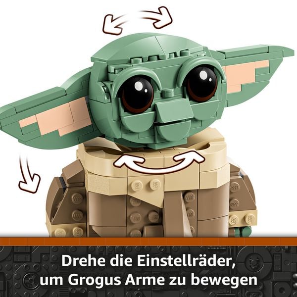 Produktbild: LEGO Star Wars 75403 Grogu in seiner Repulsorwiege aus The Mandalorian
