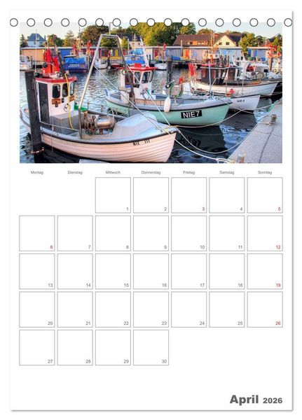Produktbild: Timmendorfer Strand (Tischkalender 2026 DIN A5 hoch), CALVENDO Monatskalender