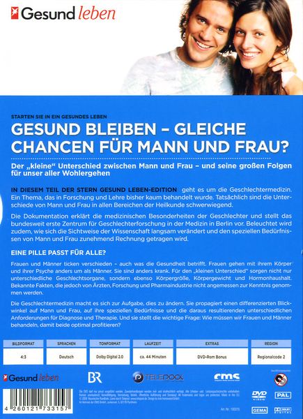 Produktbild: Gesund leben 15 - Gesund bleiben - gleiche Chancen f&uuml;r Mann und Frau?