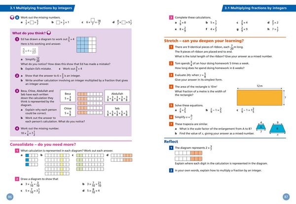 Produktbild: Key Stage 3 Maths Student Book 2