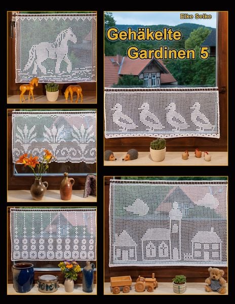 Produktbild: Geh&auml;kelte Gardinen 5