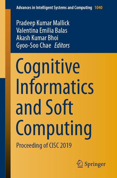 Produktbild: Cognitive Informatics and Soft Computing