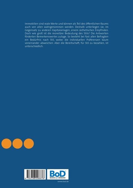 Produktbild: Der Wert stilgepr&auml;gter Architektur