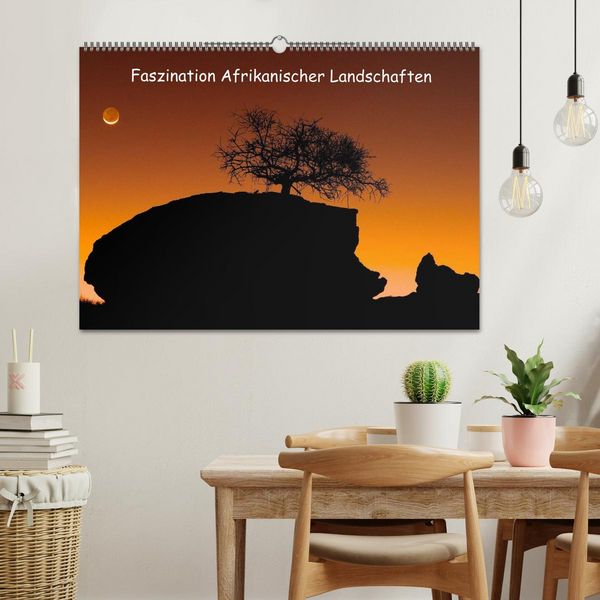 Produktbild: Faszination Afrikanischer Landschaften (Wandkalender 2026 DIN A2 quer), CALVENDO Monatskalender