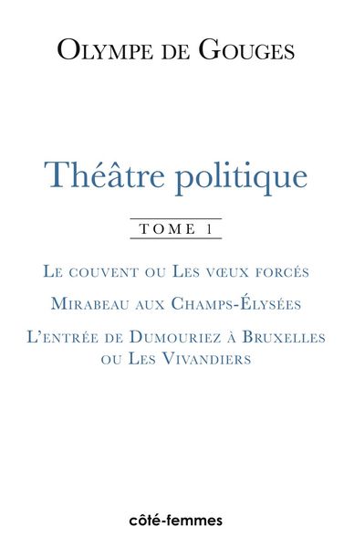 Produktbild: Th&eacute;&acirc;tre politique (Tome 1)